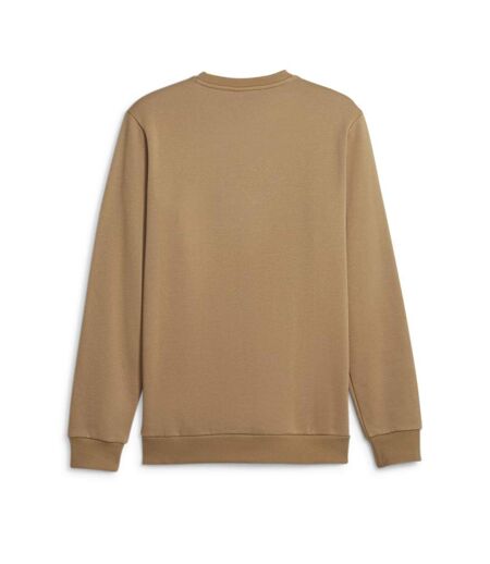 Sweat marron homme puma crew - l