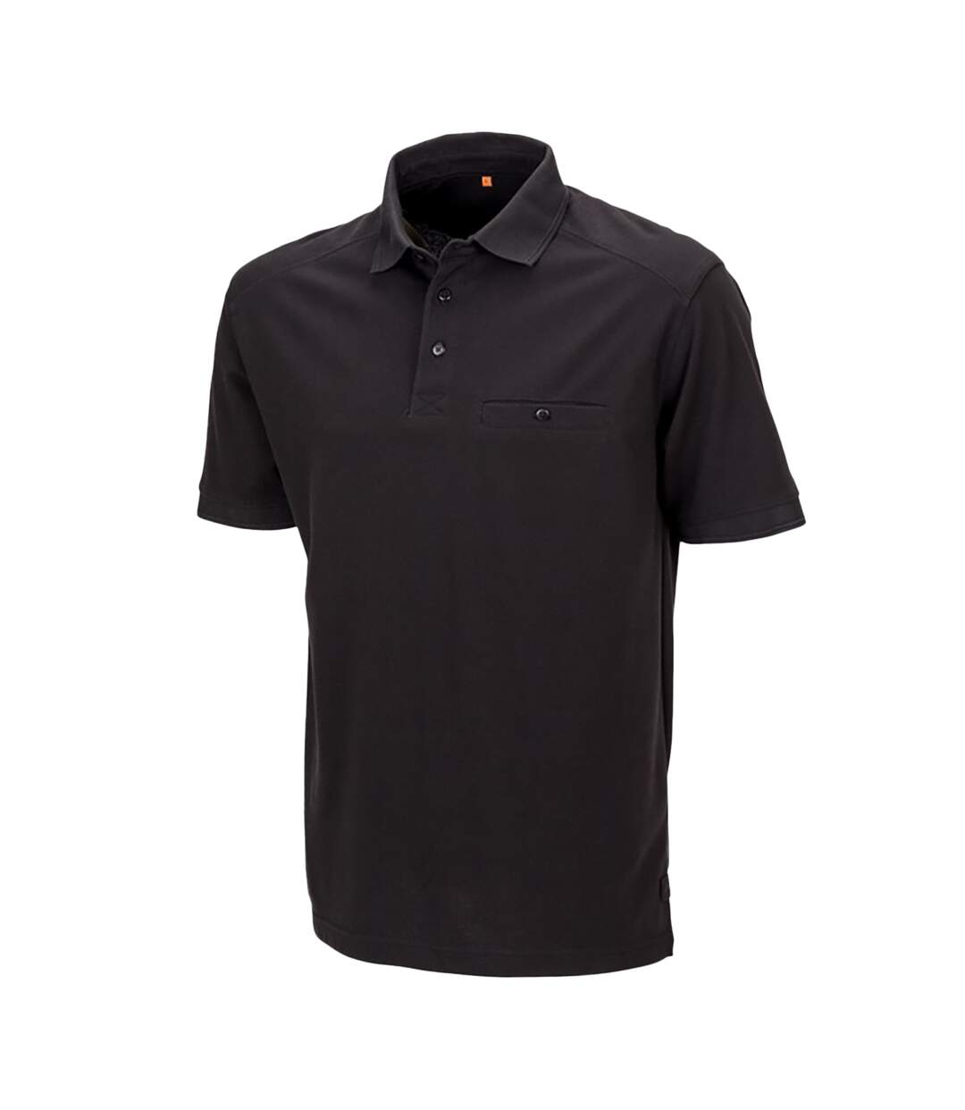 Result Mens Work-Guard Apex Short Sleeve Polo Shirt (Black) - UTRW5582-1