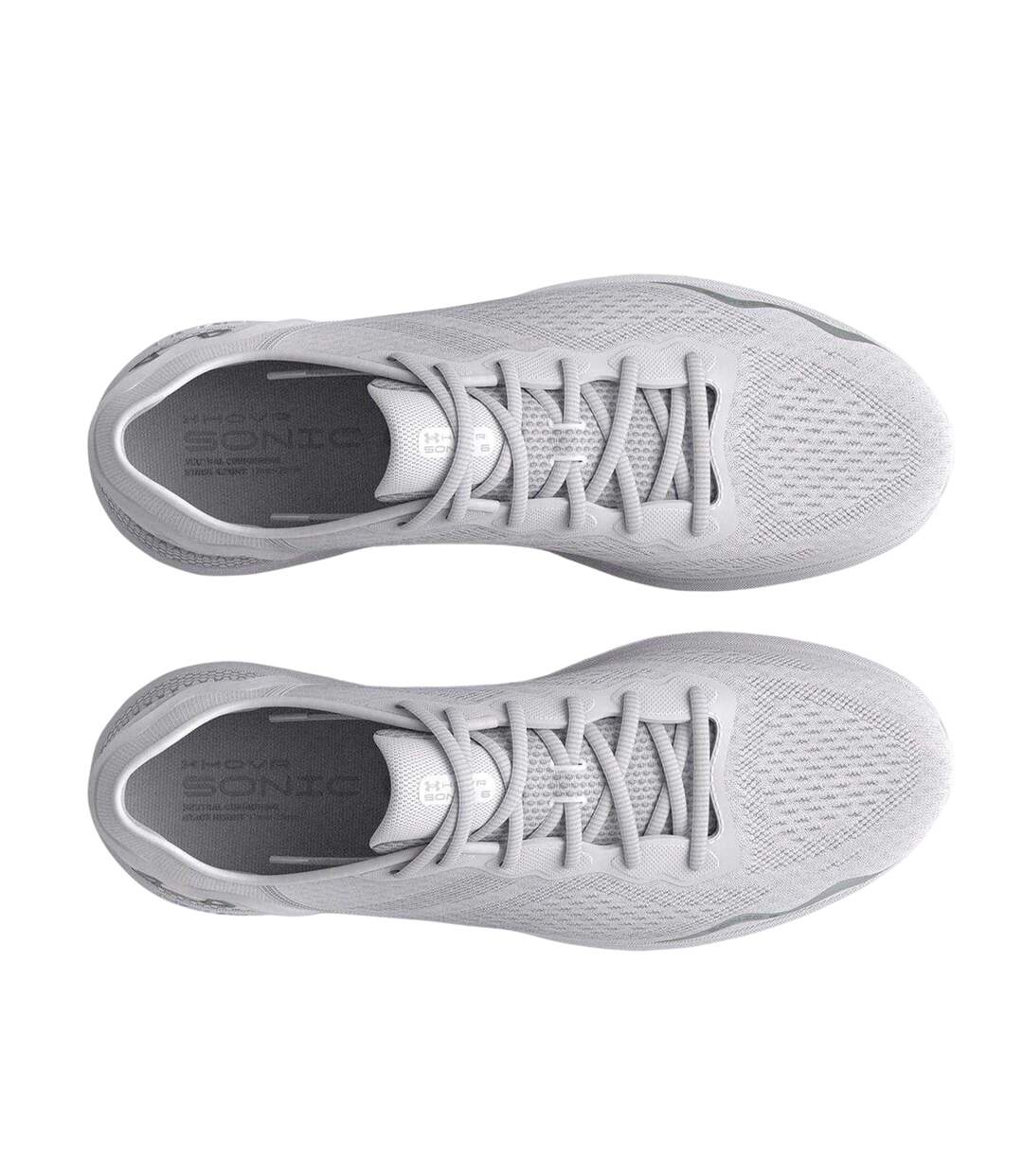 Womens/ladies Hovr Sonic 6 Cushioned Running Shoes White Under Armour-3