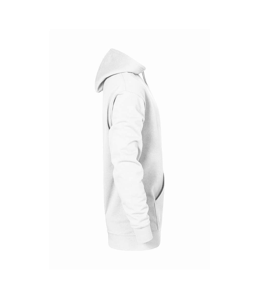 Sweat À Capuche 80/20 Homme Blanc Promodoro-3