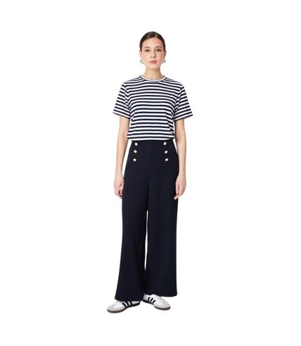 Pantalon femme bleu marine Dorothy Perkins