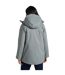 Veste Imperméable À Capuche National Trust Crossbill Femme Vert De Gris Craghoppers-3