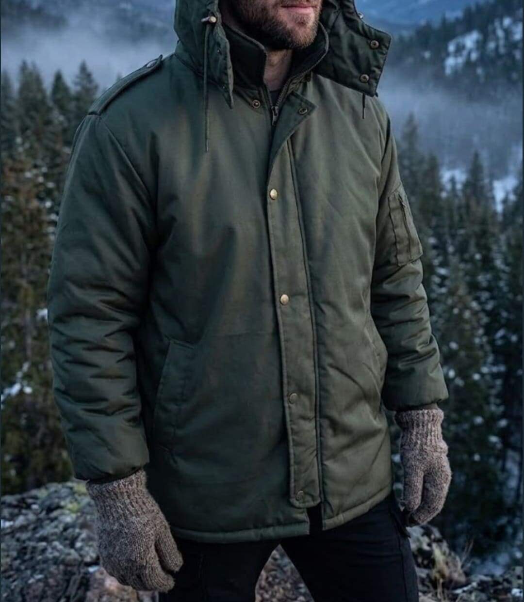 Parka tissu deperlant D937-1