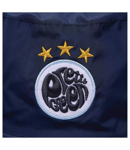 Bob Motif/style Brodé Adulte Bleu Blanc Kappa