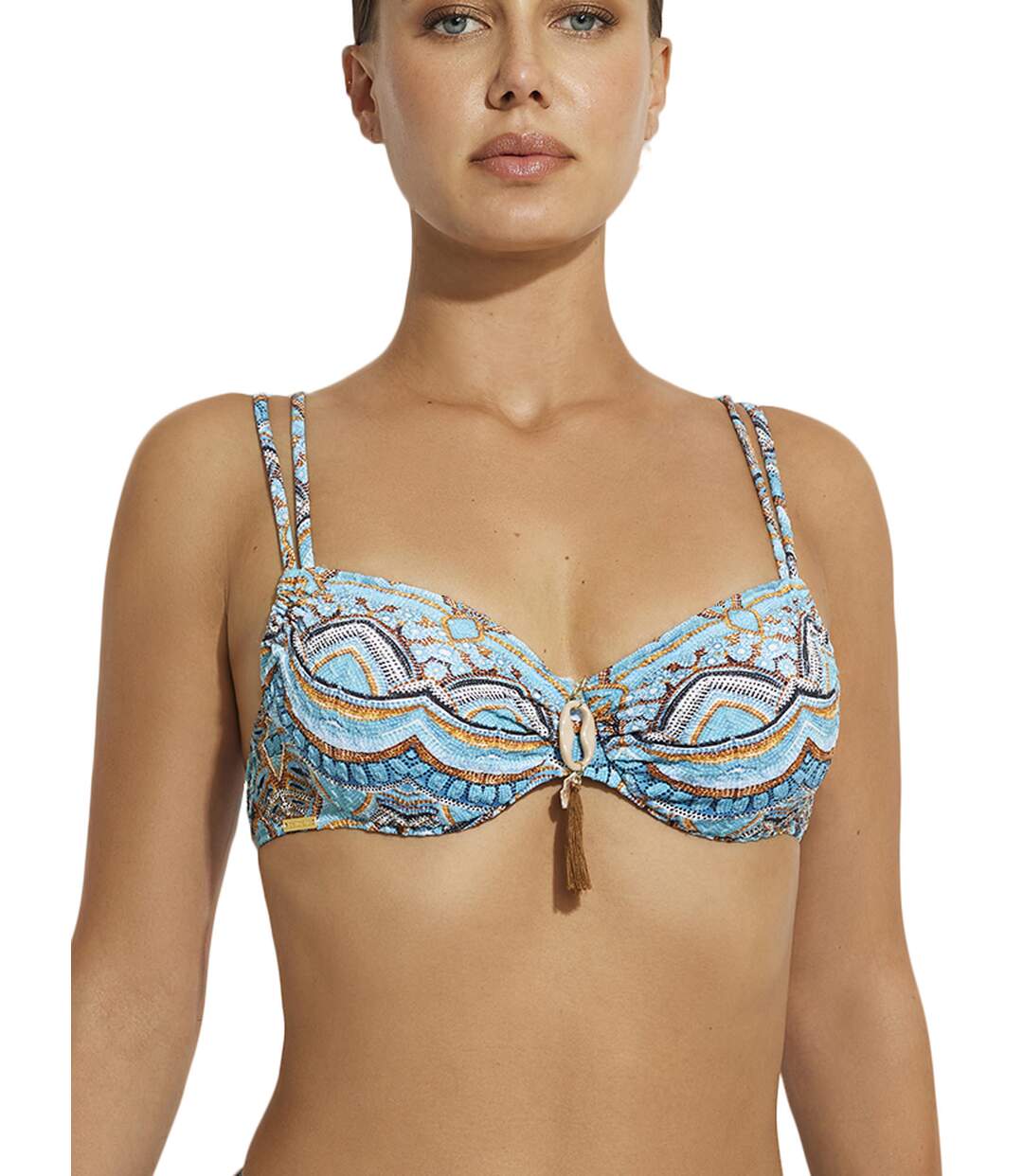 Haut maillot de bain emboîtant Mai Thai Selmark Mare-1