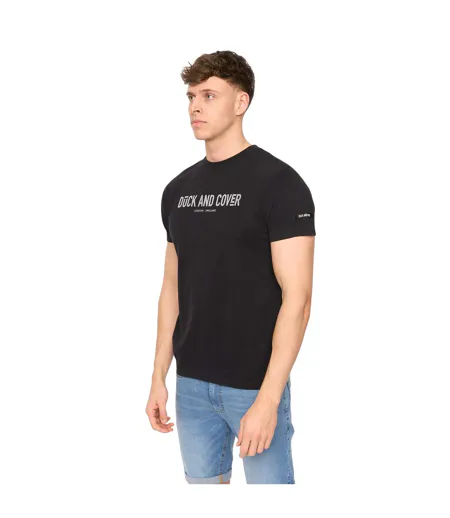 Mens Walpole T-shirt Black Duck And Cover