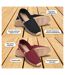 OZABI Pack 2 Paires Espadrilles Homme Semelle Corde Jute-4