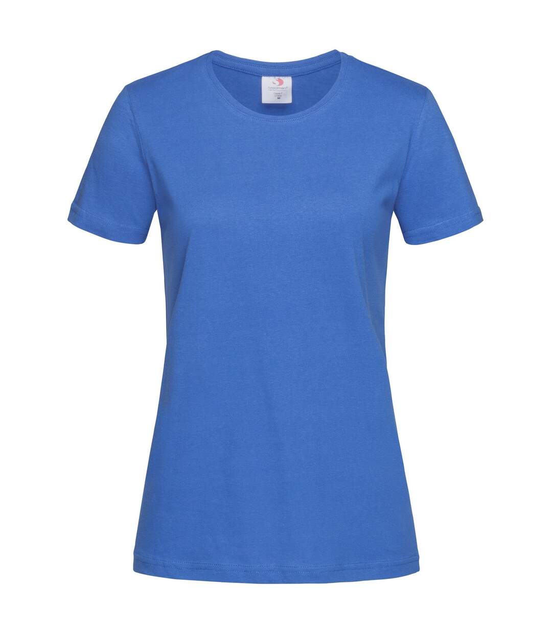 T-shirt Femmes Bleu Roi Stedman-2