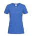 T-shirt Femmes Bleu Roi Stedman-2