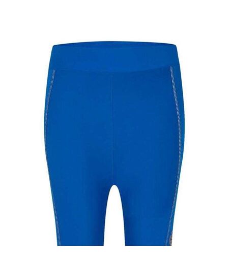 Legging Series-5 Femme Bleu Imprimé Skins
