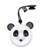 Enceinte Ventouse Waterproof Panda 22cm Blanc-2