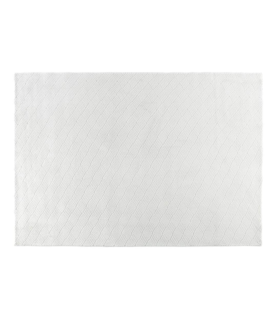 Tapis Déco Todd 160x230cm Blanc-1