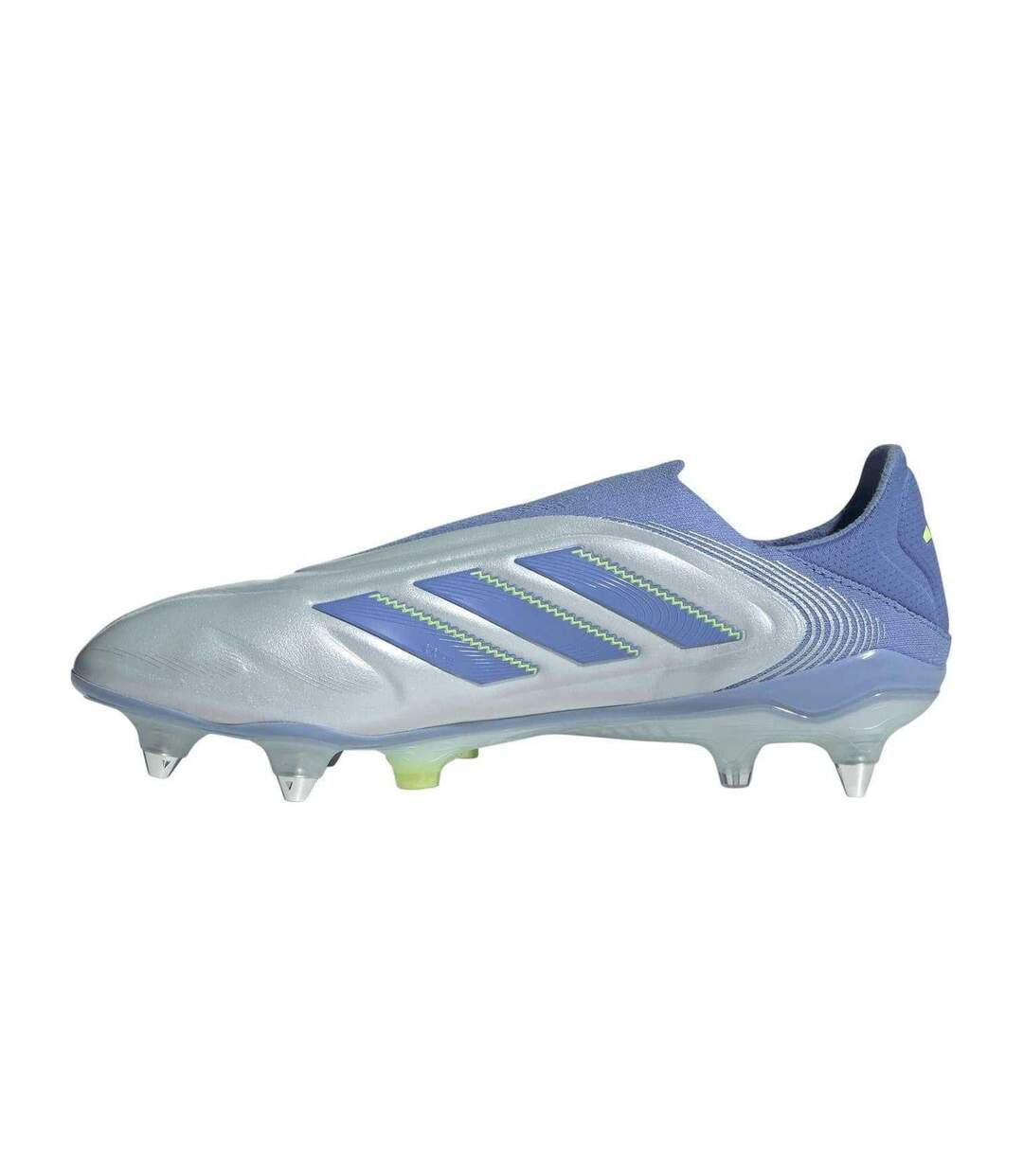 Chaussures De Foot Pour Terrain Souple Motif/style 3 Rayures Copa Pure Elite Homme Bleu Citron Adidas-3