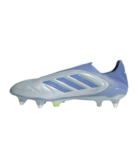 Chaussures De Foot Pour Terrain Souple Motif/style 3 Rayures Copa Pure Elite Homme Bleu Citron Adidas