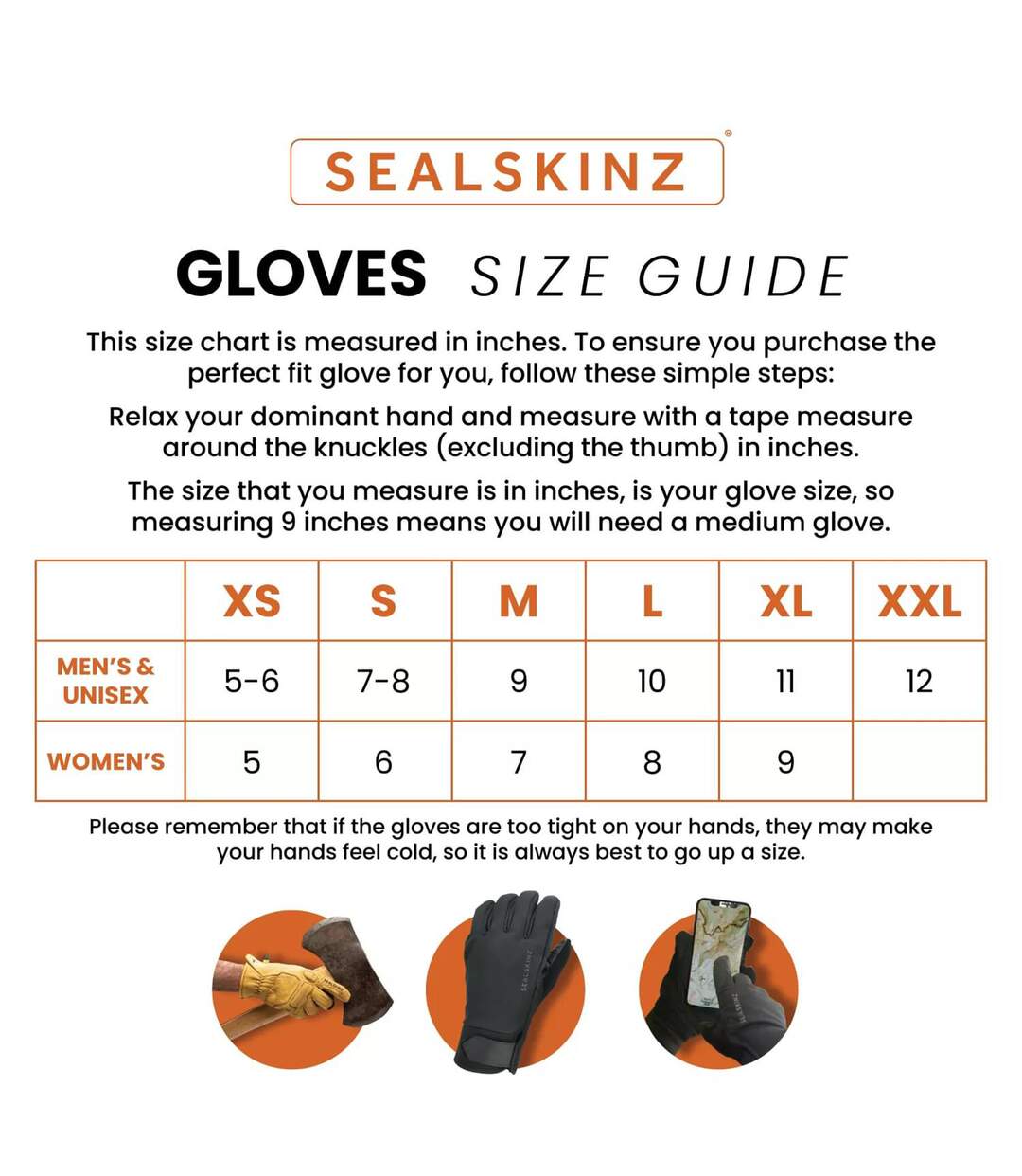 Mens & Ladies Waterproof Lightweight Gauntlet Gloves-5