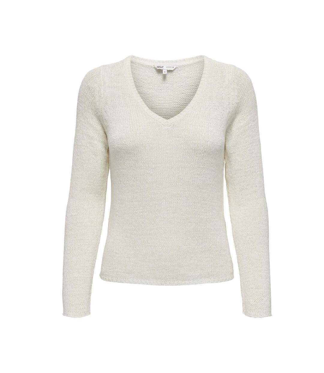 Pull blanc femme only geena-1