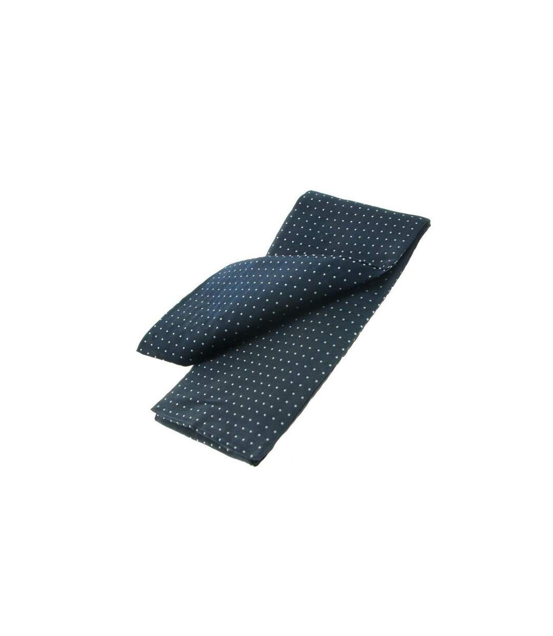 Adults Pin Spot Untied Stock One Size Navy White ShowQuest-1