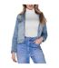 Veste Camionneur Ex Femme Bleu Clair Levis-3