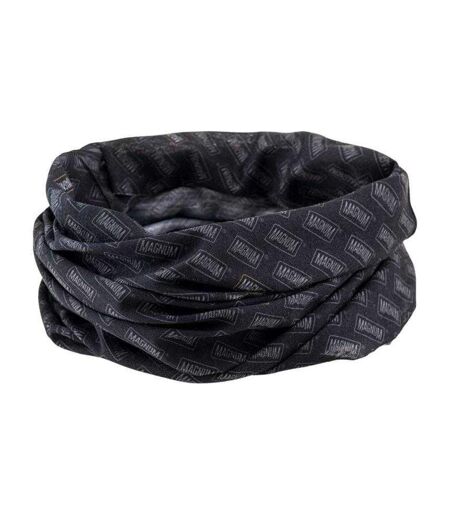 Cache-cou Motif/style Logo Répété Temir Taille Unique Noir Magnum
