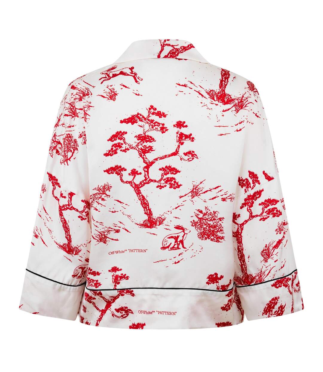 Chemise Femme Blanc Rouge Off White-2