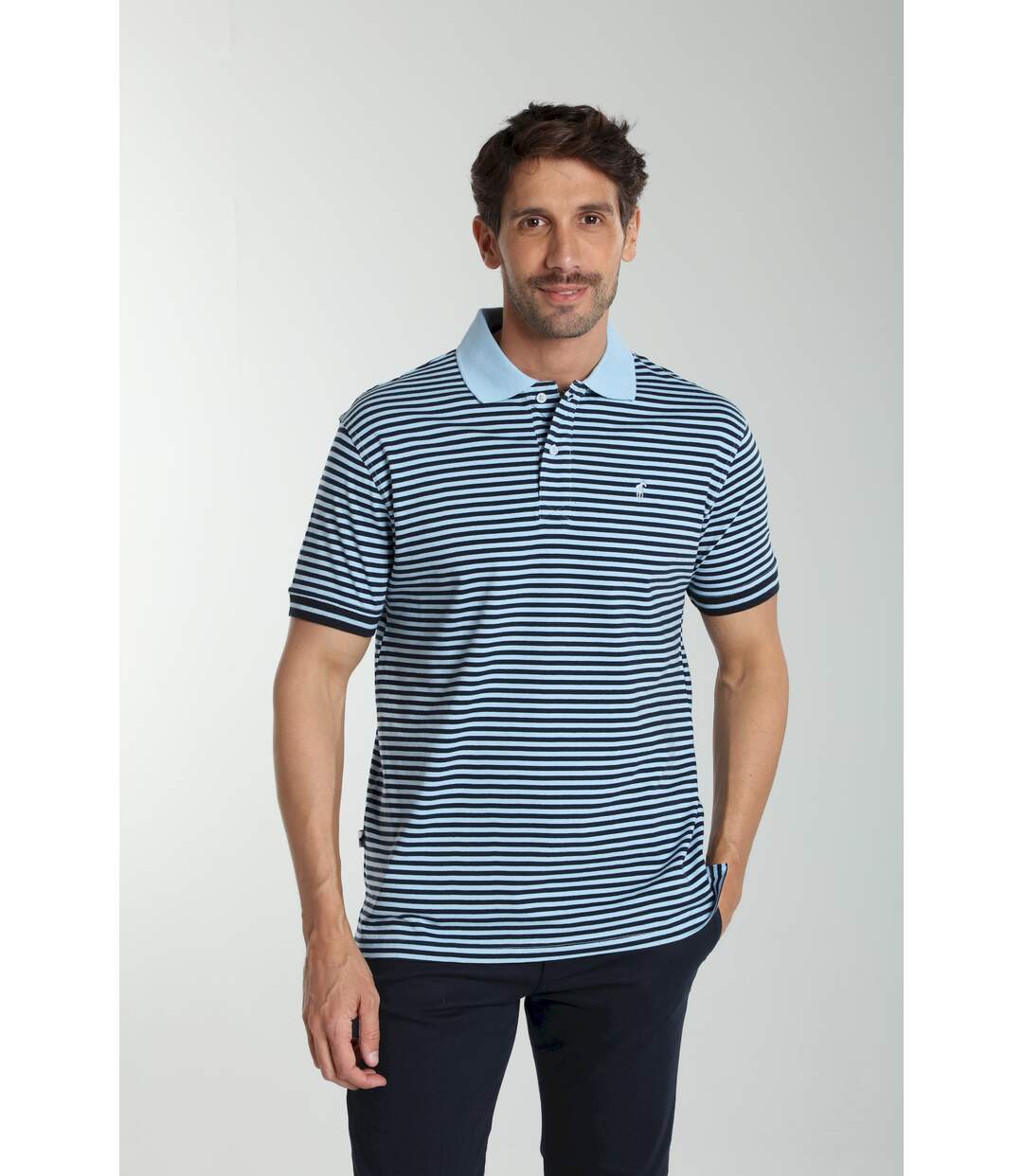 Polo manches courtes en coton PAWL-1