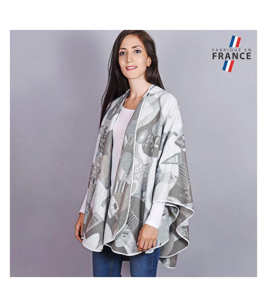 Poncho Betsy  - Fabriqué en France