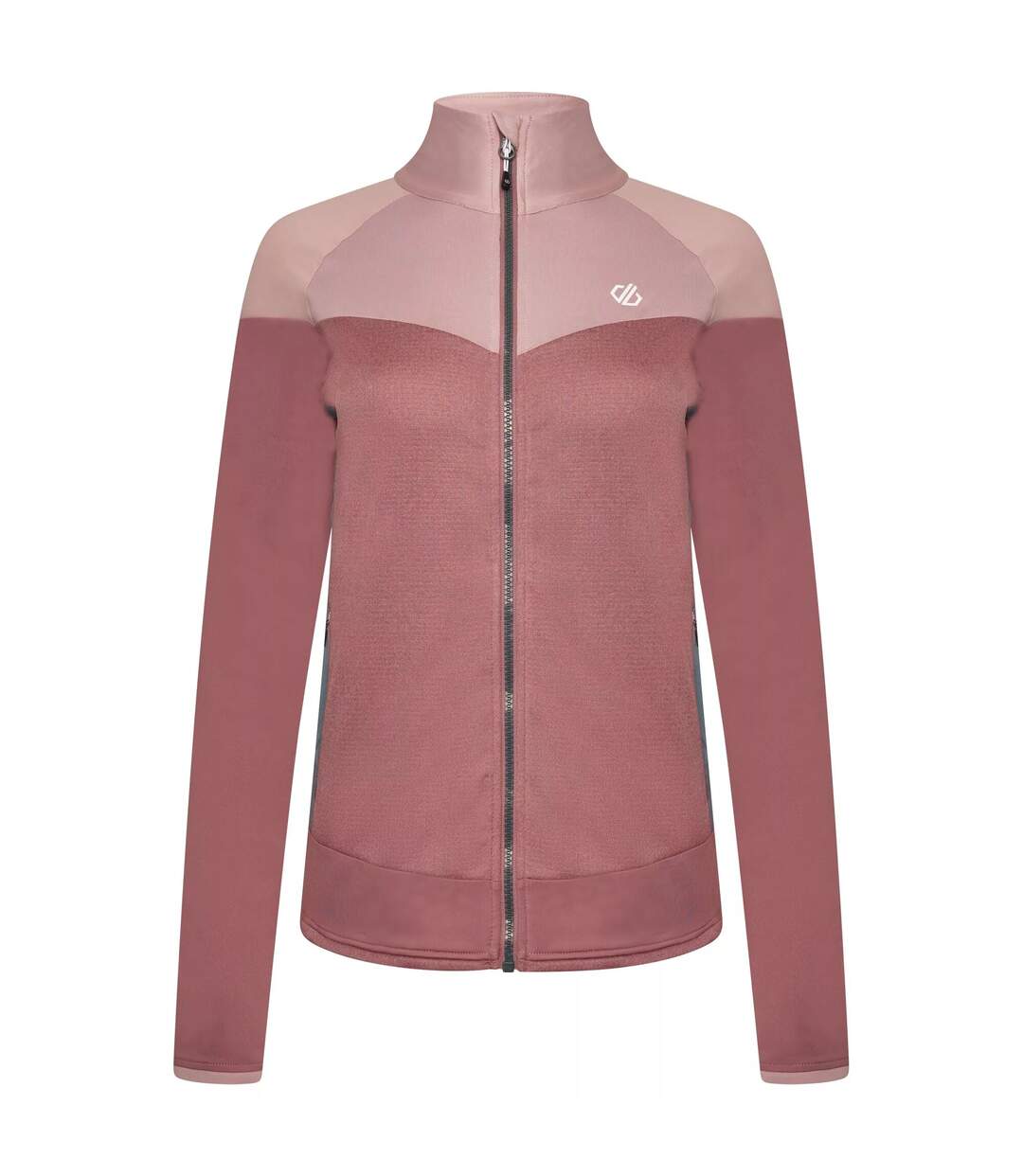 Womens/ladies elation ii core stretch recycled fleece mesa rose/powder pink Dare 2B-1