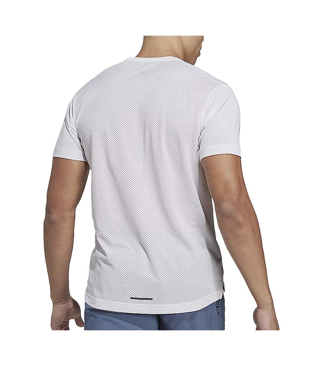 T-Shirt blanc homme adidas ht9442-2