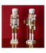 Set de 2 figurines en bois Casse noisettes 35,5 cm-2