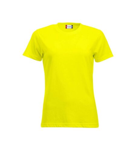 Clique Womens/Ladies New Classic T-Shirt (Visibility Yellow) - UTUB277