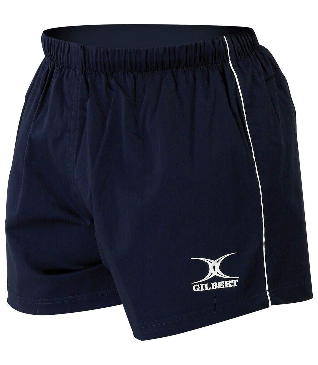 Short De Rugby Match Homme Bleu Marine Gilbert-1