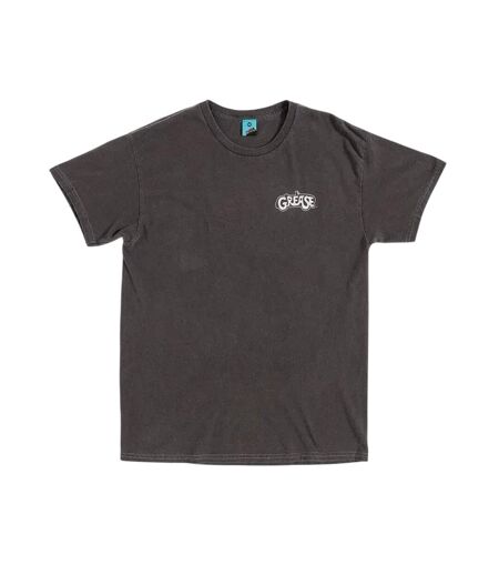 T-shirt Motif/style Imprimé Au Dos T-birds Adulte Charbon Grease