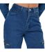 Jean Motif/style Zippé Femme Bleu I Saw It First-4