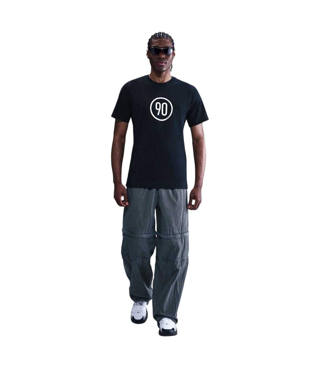T-shirt Total Homme Noir Blanc Nike-1