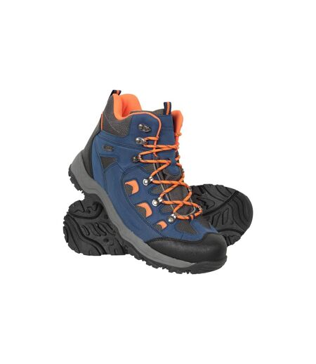 Mens adventurer waterproof hiking boots bright blue Mountain Warehouse