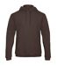 Unisex adult id.203 50/50 hoodie brown B&C