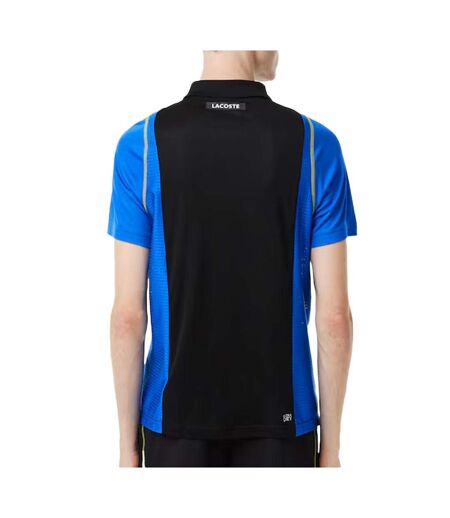 Polo noir/bleu homme lacoste dh5180 - 3xl