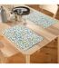 Set de Table Imprimé Ilona 28x44cm Vert-3