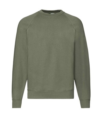 Sweat classic 80/20 homme olive classique Fruit of the Loom