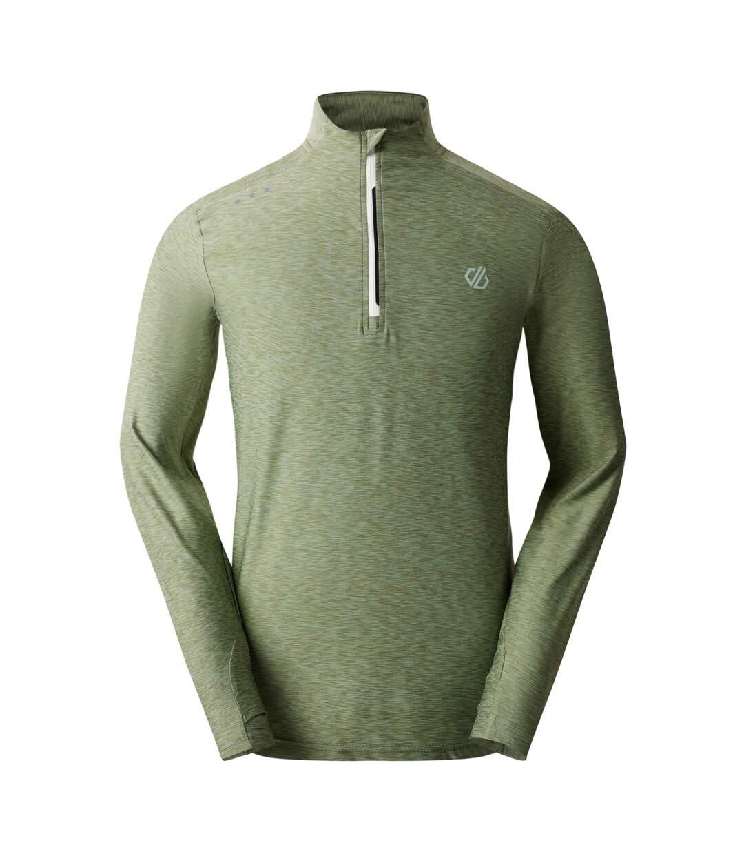 Maillot Power Up Homme Vert Haie Chiné Dare 2B-1