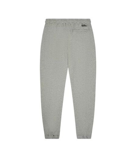 Mens Fleece Joggers Grey Marl Marl No Fear