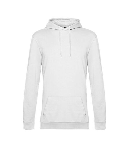 Sweat À Capuche Motif/style Uni Homme Blanc B&C