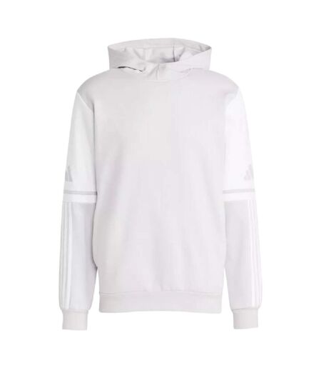 Sweat À Capuche Motif/style 3 Rayures Squadra Homme Gris Adidas
