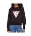 Sweat Noir Femme Guess Original Fleece - L