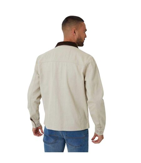 Veste Utilitaire Homme Beige Gris Threadbare