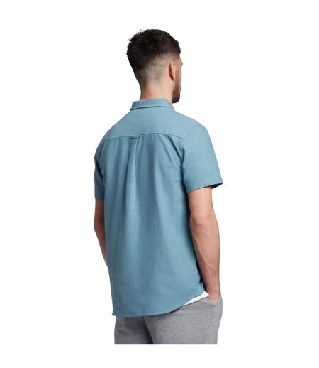 Chemise Manches Courtes Homme Bleu Lyle & Scott