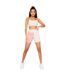Short Sport Motif/style Blocs De Couleurs Femme Rose Missy Empire-1