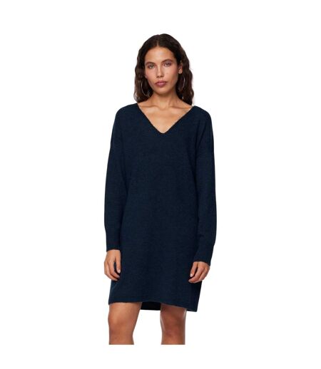Womens/ladies Knitted Turtle Neck Sweater Dress Reflecting Pond Pieces