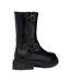 Womens/ladies D Iridea D Leather Ankle Boots Black Geox-2