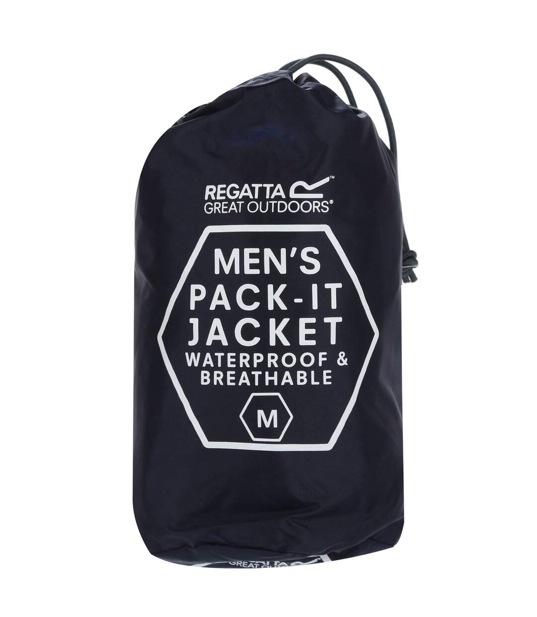 Regatta Mens Pack It III Waterproof Jacket (Navy) - UTRG3512-1